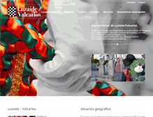 Tablet Screenshot of luzaide-valcarlos.net